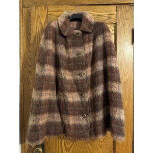 Vintage Plaid Cape
